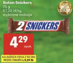 Delikatesy Centrum Baton Snickers oferta