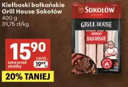 Delikatesy Centrum Kiełbaski bałkańskie Grill House Sokołów oferta