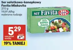 Delikatesy Centrum Ser sałatkowo-kanapkowy Favita Mlekovita oferta