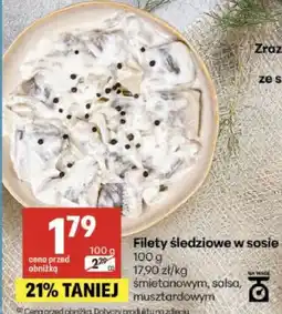 Delikatesy Centrum Filety śledziowe w sosie oferta