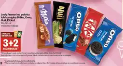 Delikatesy Centrum Lody Froneri na patyku lub kanapka Milka, Oreo, Nuii, KitKat oferta