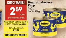 Delikatesy Centrum Pasztet z drobiem Drop oferta