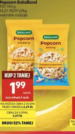 Delikatesy Centrum Popcorn Bakalland oferta