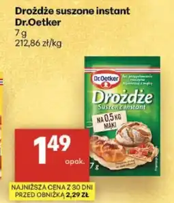 Delikatesy Centrum Drożdże suszone instant Dr.Oetker oferta