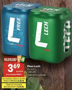 Delikatesy Centrum Piwo Lech oferta