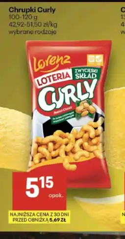 Delikatesy Centrum Chrupki Curly oferta