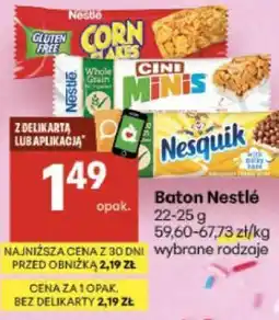 Delikatesy Centrum Baton Nestlé oferta