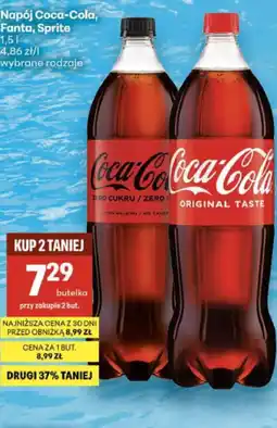 Delikatesy Centrum Napój Coca-Cola, Fanta, Sprite oferta