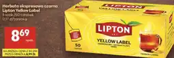 Delikatesy Centrum Herbata ekspresowa czarna Lipton Yellow Label oferta