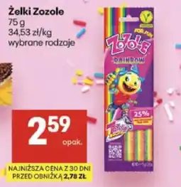 Delikatesy Centrum Żelki Zozole oferta