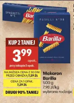 Delikatesy Centrum Makaron Barilla oferta