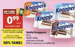 Delikatesy Centrum Wafel Knoppers oferta