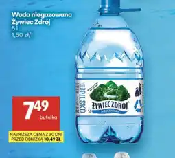 Delikatesy Centrum Woda niegazowana Żywiec Zdrój oferta