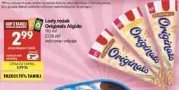 Delikatesy Centrum Lody rożek Originals Algida oferta