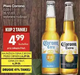 Delikatesy Centrum Piwo Corona oferta