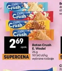 Delikatesy Centrum Baton Crush E. Wedel oferta