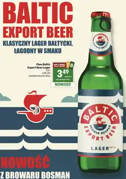 Delikatesy Centrum Piwo Baltic Export Beer Lager oferta