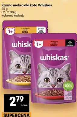 Delikatesy Centrum Karma mokra dla kota Whiskas oferta
