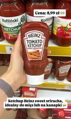Dino Ketchup Heinz Tomato Sweet Sriracha oferta