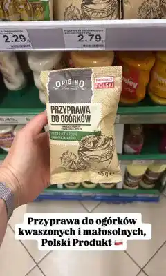 Dino Przyprawa do ogórków kwaszonych i małosolnych Origino oferta