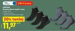 Lidl PARKSIDE Skarpety robocze męskie, 3 pary oferta