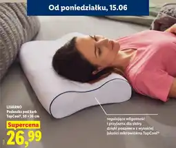 Lidl LIVARNO Poduszka pod kark TopCool , 50 x 36 cm oferta