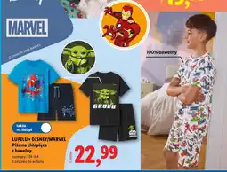 Lidl LUPILU x DISNEY/MARVEL Piżama chłopięca z bawełny oferta