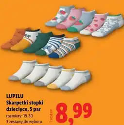 Lidl LUPILU Skarpetki stopki dziecięce, 5 par oferta