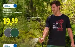 Lidl PARKSIDE T-shirt męski z biobawełny oferta