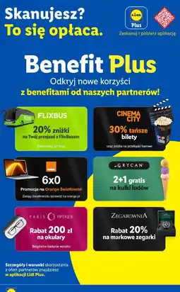Lidl Benefit Plus - informacja oferta