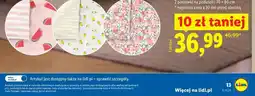 Lidl LIVARNO Pościel dwustronna z mikrowłókna satynowego 220 x 200 cm oferta