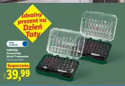 Lidl PARKSIDE Zestaw bitów, 56 lub 71 elementów oferta