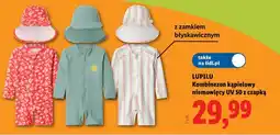 Lidl LUPILU Kombinezon kąpielowy niemowlęcy UV 50 z czapką oferta