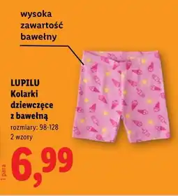 Lidl LUPILU Kolarki dziewczęce z bawełną oferta