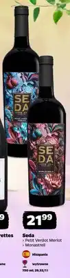 Netto Wino czerwone wytrawne Seda Monastrell hiszpańskie oferta