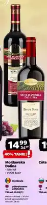 Netto Wino czerwone półwytrawne Moldawska Dolina Merlot mołdawskie oferta