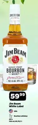 Netto Bourbon whiskey Jim Beam White Label oferta