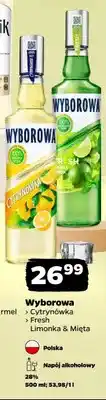 Netto Napój alkoholowy Wyborowa Cytrynówka oferta