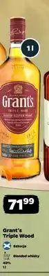 Netto Whisky Grant's Triple Wood oferta
