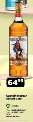 Netto Napój alkoholowy na bazie rumu Captain Morgan Spiced Gold oferta