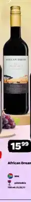Netto Wino czerwone półsłodkie African Dream oferta
