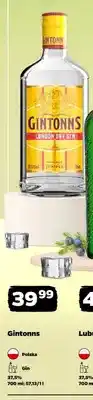 Netto Gin Gintonns London Dry Gin oferta