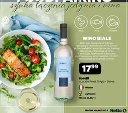 Netto Wino białe Borelli Soave oferta