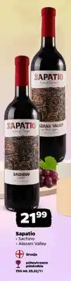 Netto Wino czerwone półwytrawne Sapatio Sachino oferta
