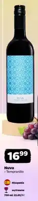Netto Wino czerwone wytrawne Nuva Tempranillo hiszpańskie oferta