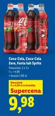 Lidl Napój gazowany Fanta 2-pak oferta