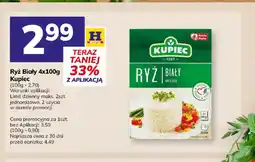 Hitpol Ryż biały Kupiec 4-pak oferta