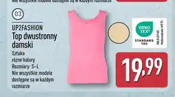 ALDI Top dwustronny damski UP2FASHION oferta