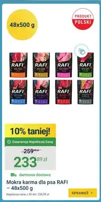 ERLI Mokra karma dla psa RAFI 48-pak oferta