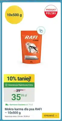 ERLI Mokra karma dla psa RAFI 10-pak oferta